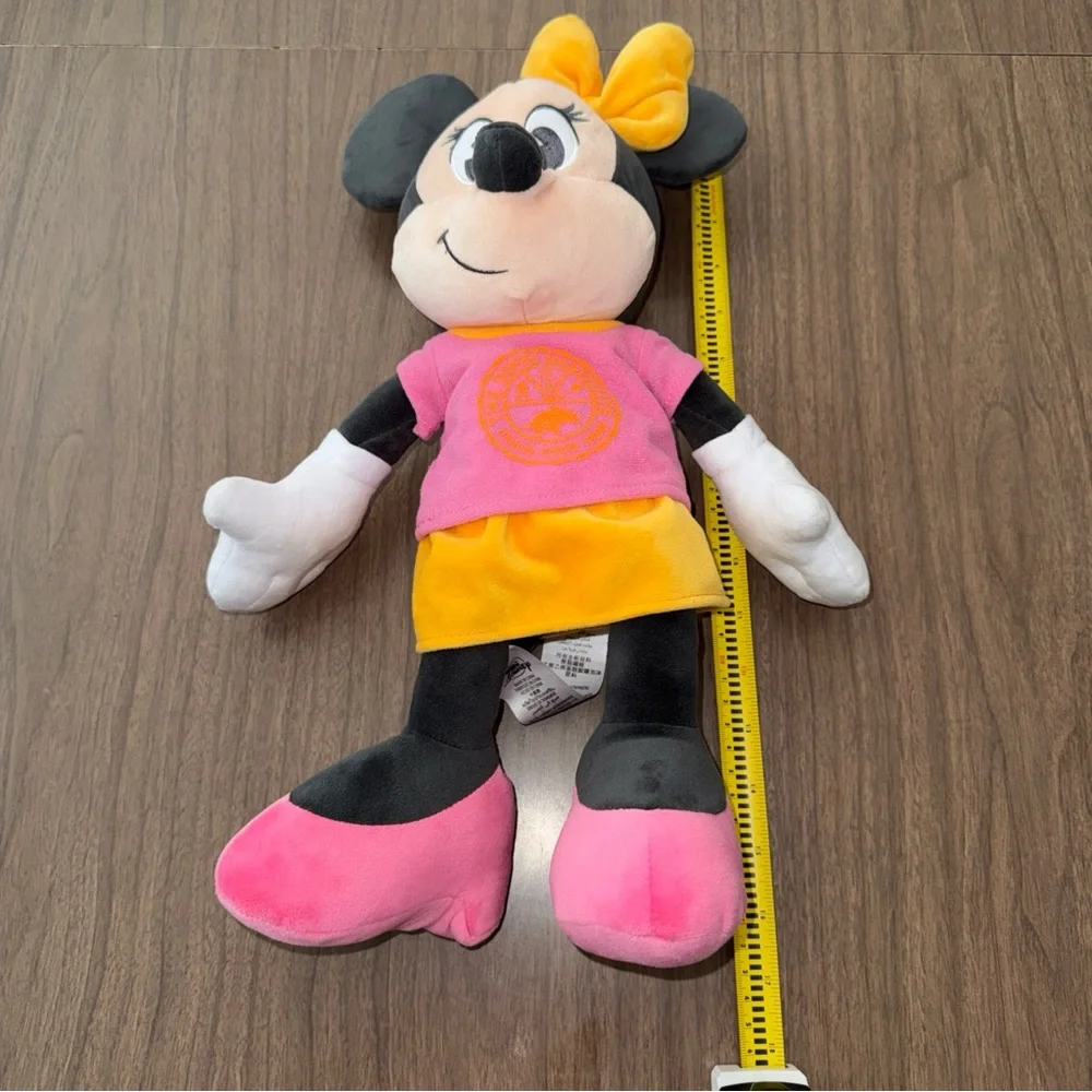 Disney Parks Animal Kingdom Dino Institute Minnie Mouse 15” Plush Stuffed Animal